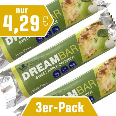 3er-Pack Dreambar Sweet Apple Crumble
