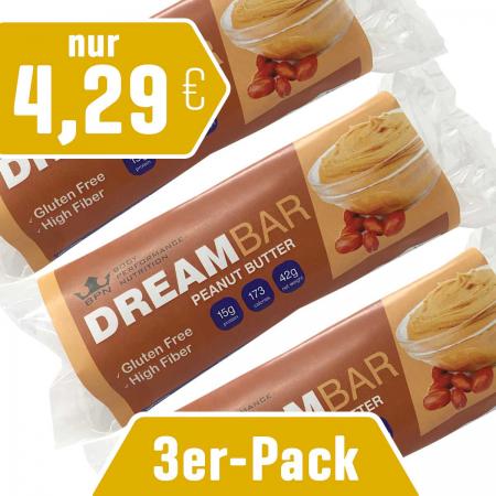 3er-Pack Dreambar Peanut Butter