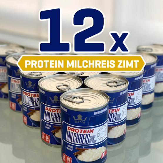 NEU – Protein Milchreis Zimt – 12'er Pack 